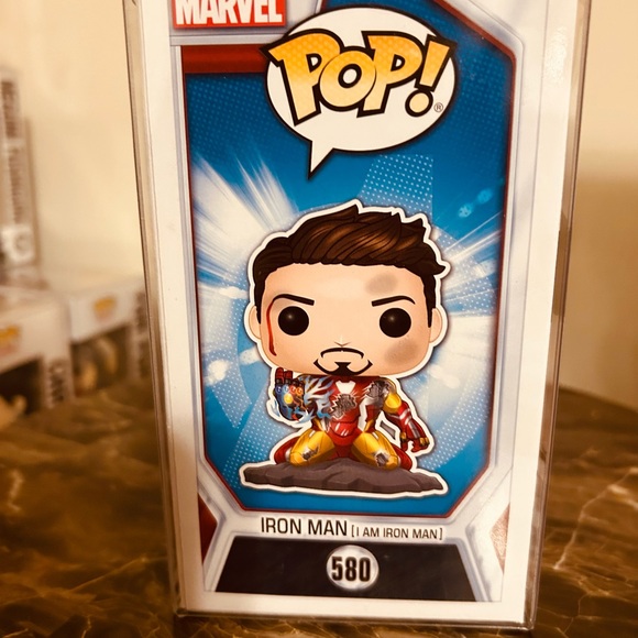 Funko Pop! Marvel Avengers Endgame Iron Man #580 PX Previews Exclusive Glow - Picture 4 of 6
